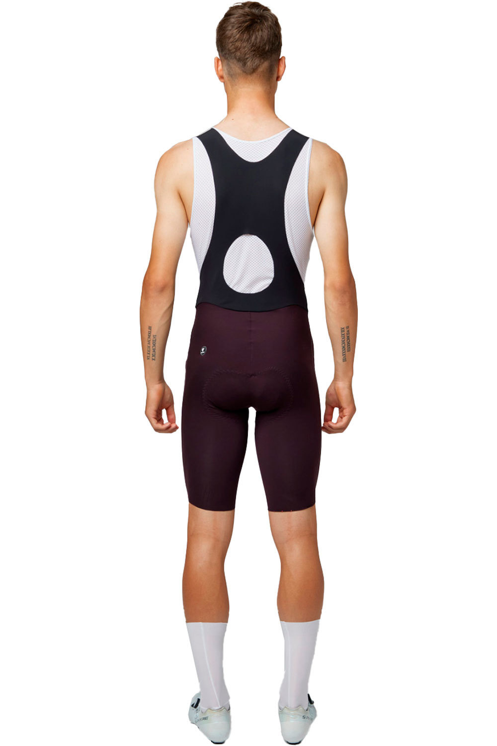 Pissei culotte corto hombre PRIMAPELLE BIB SHORTS vista trasera