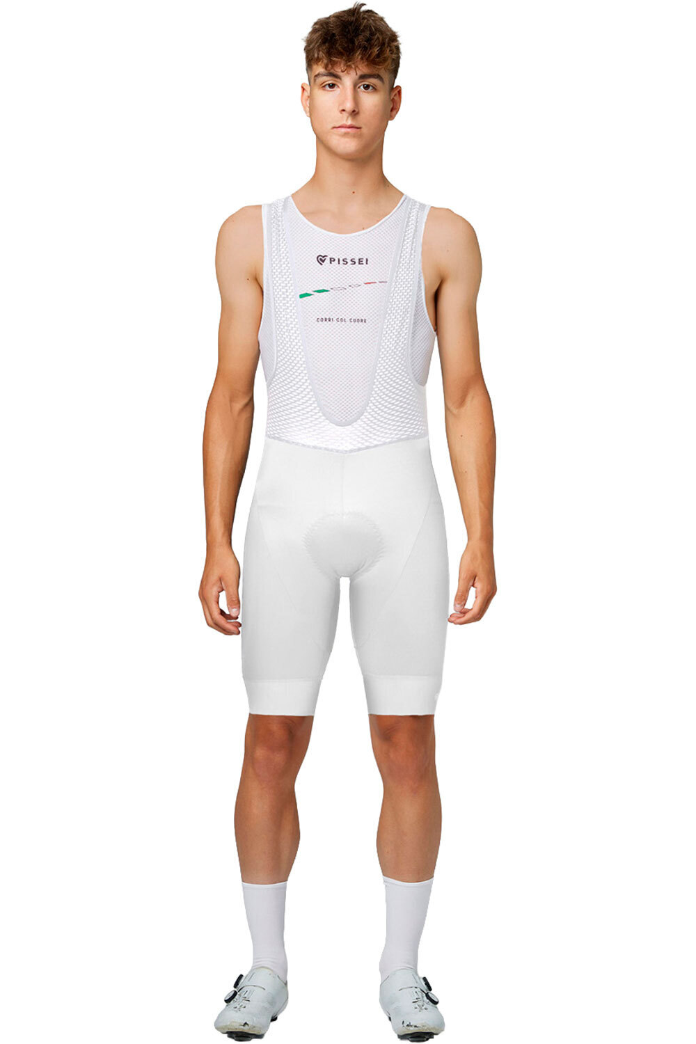 Pissei culotte corto hombre PRIME BIB SHORTS vista frontal