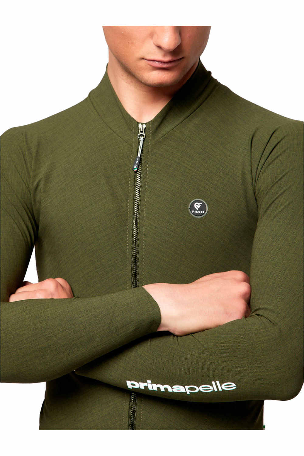 Pissei maillot manga larga hombre PRIMAPELLE WINTER LONG SLEEVE JERSEY vista detalle