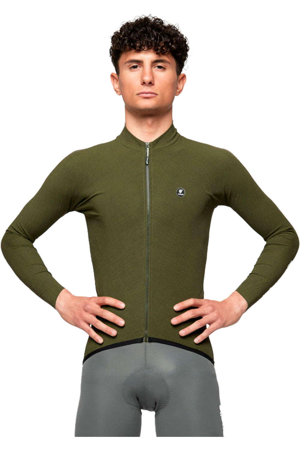 Pissei maillot manga larga hombre PRIMAPELLE WINTER LONG SLEEVE JERSEY vista frontal