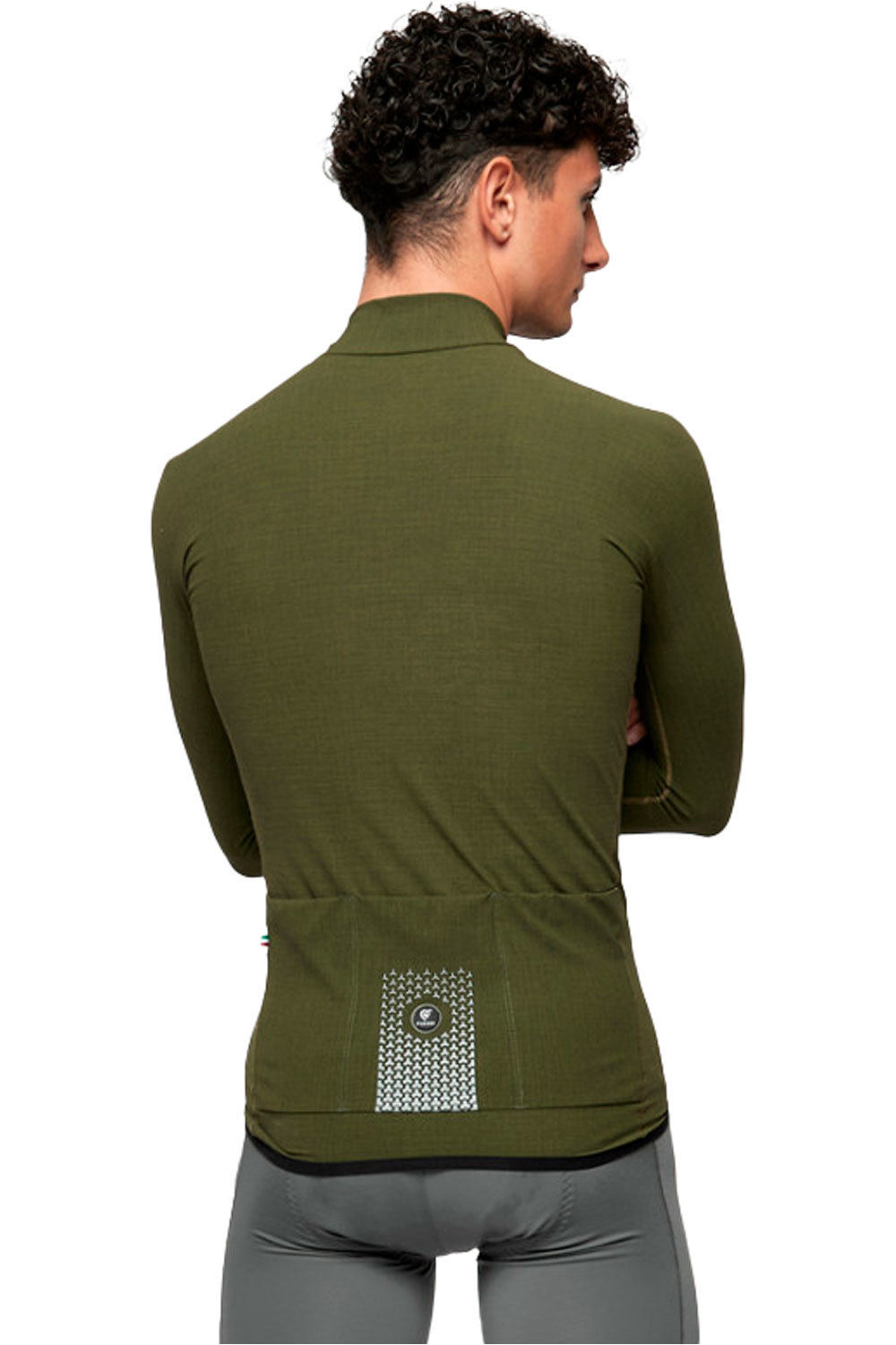 Pissei maillot manga larga hombre PRIMAPELLE WINTER LONG SLEEVE JERSEY vista trasera