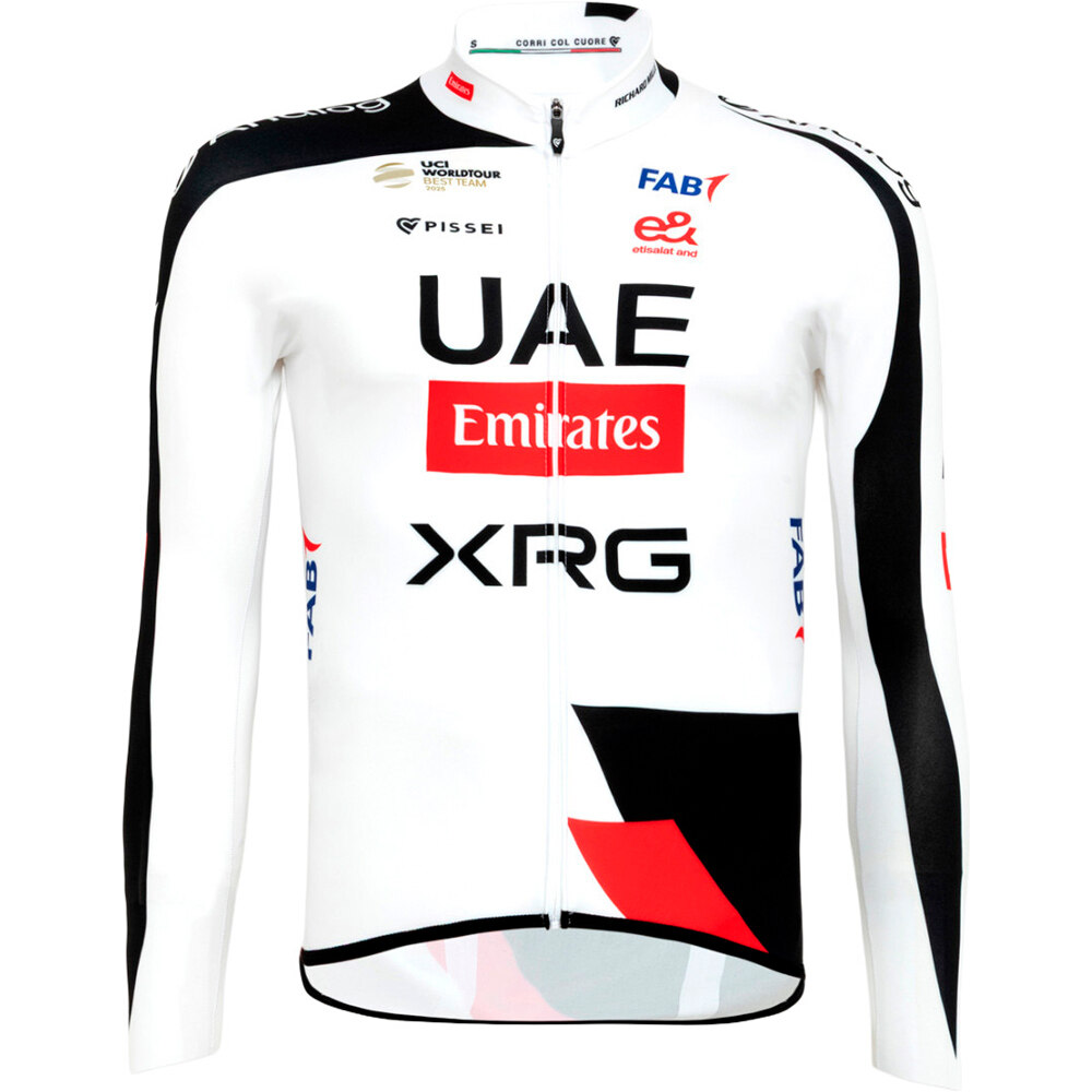 Pissei maillot manga larga hombre UAE PRIMAPELLE LONG SLEEVE JERSEY OFFICL 08