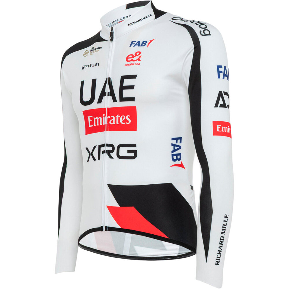 Pissei maillot manga larga hombre UAE PRIMAPELLE LONG SLEEVE JERSEY OFFICL 10