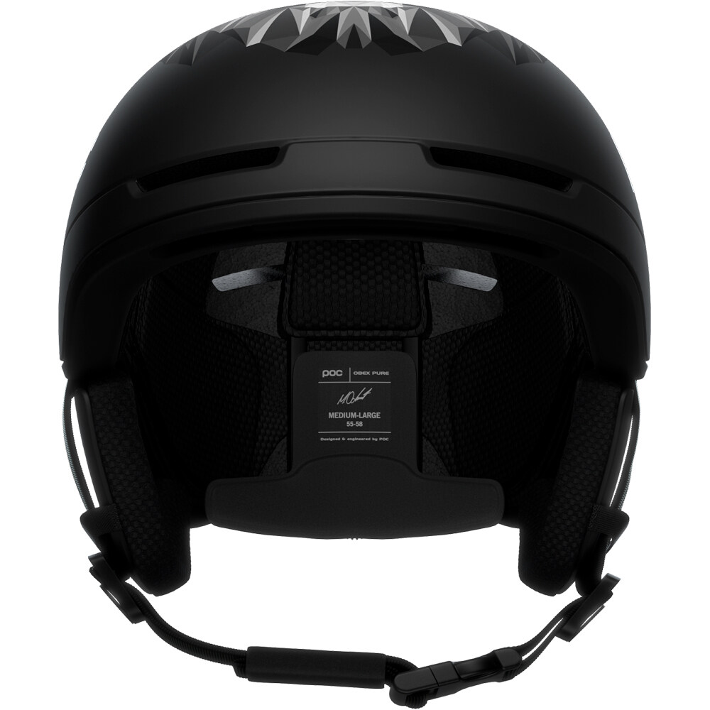 Poc casco esquí Obex Pure Odermatt Ed Uranium Black Matt 01