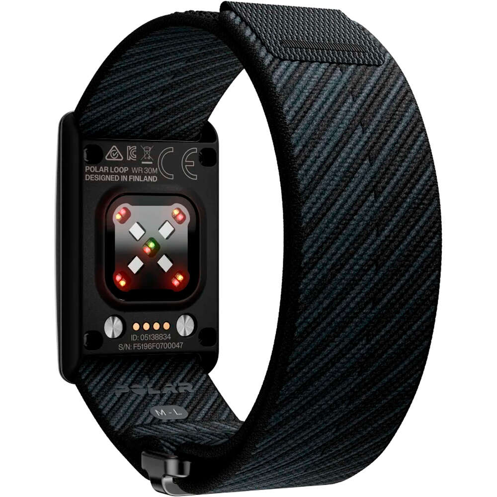 Polar pulsera de actividad POLAR LOOP GEN2 BLK/BLK S-L 01