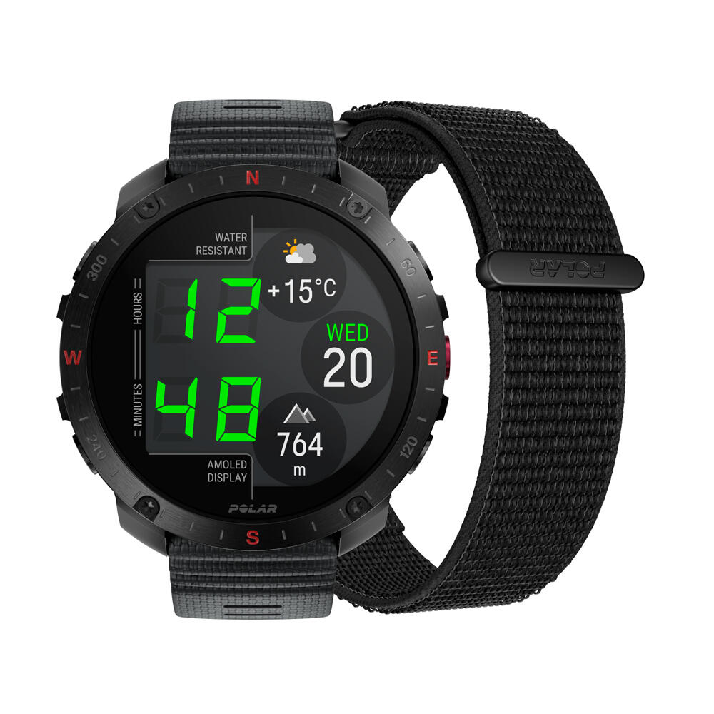 Polar pulsómetros con gps GRIT X2 PRO BLK/BLK W/BLK H&L 02