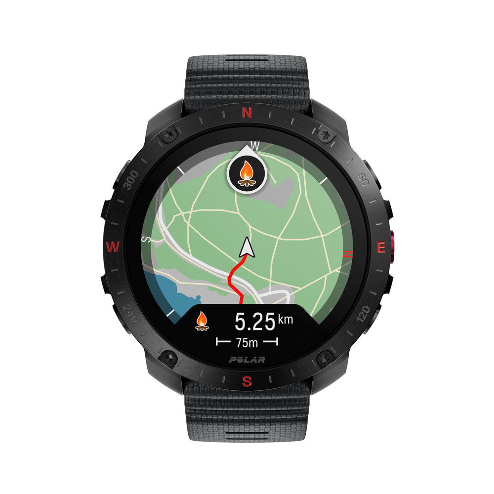 Polar pulsómetros con gps GRIT X2 PRO BLK/BLK W/BLK H&L 04