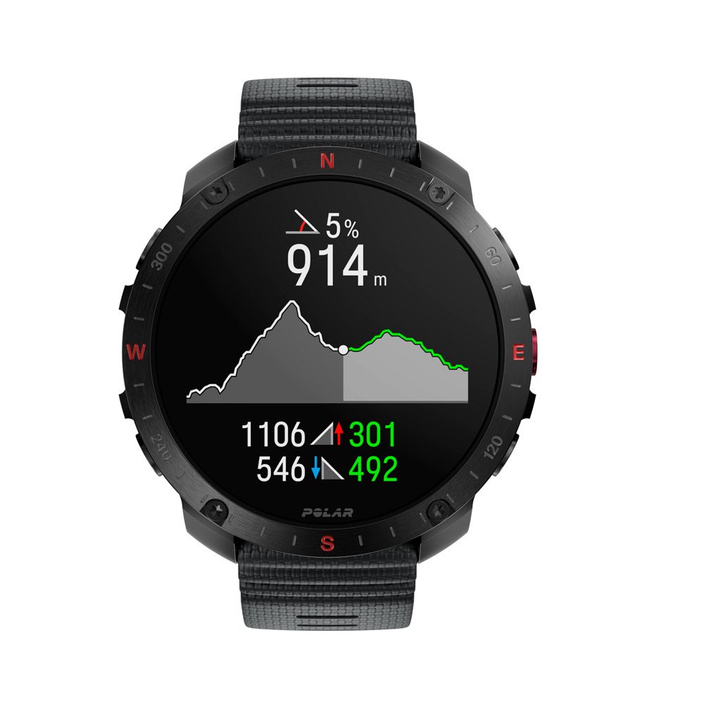Polar pulsómetros con gps GRIT X2 PRO BLK/BLK W/BLK H&L 10