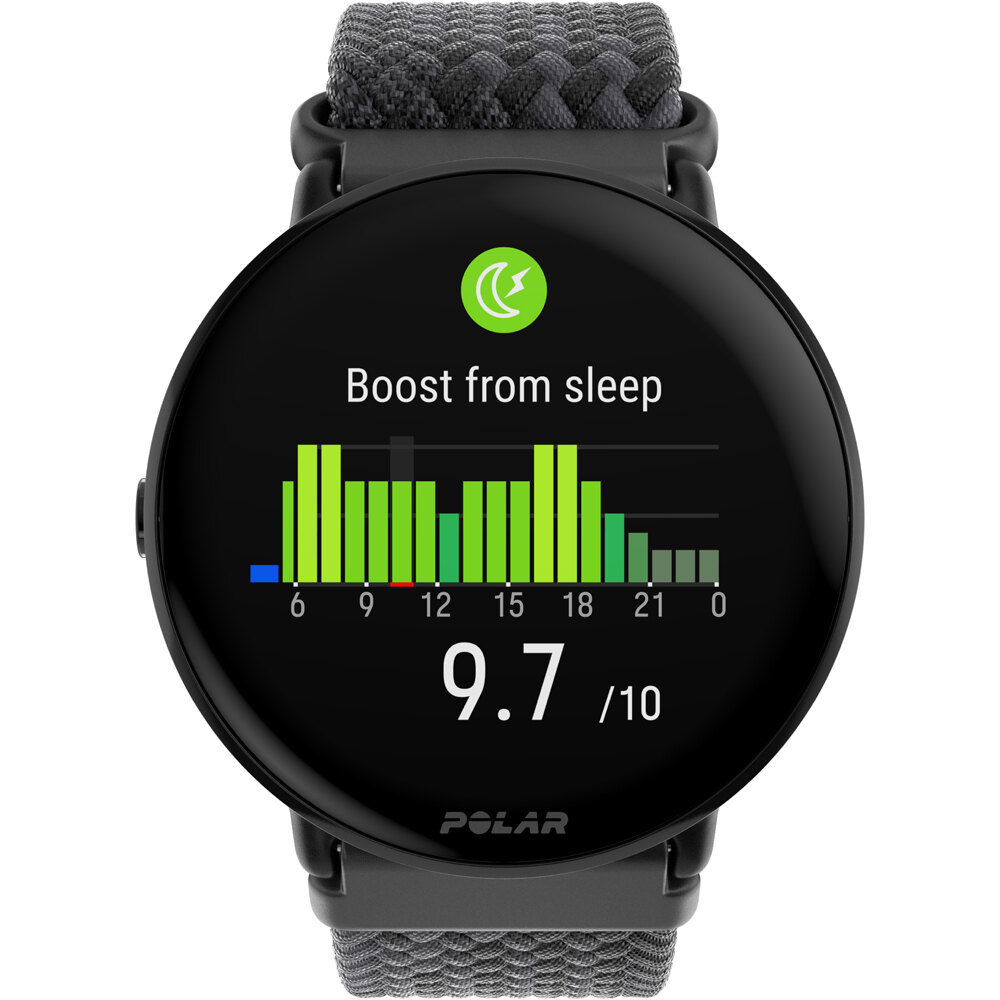 Polar pulsómetros con gps IGNITE 3 BRAIDED YARN BLK S-L 03