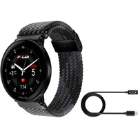 Polar pulsómetros con gps IGNITE 3 BRAIDED YARN BLK S-L vista frontal