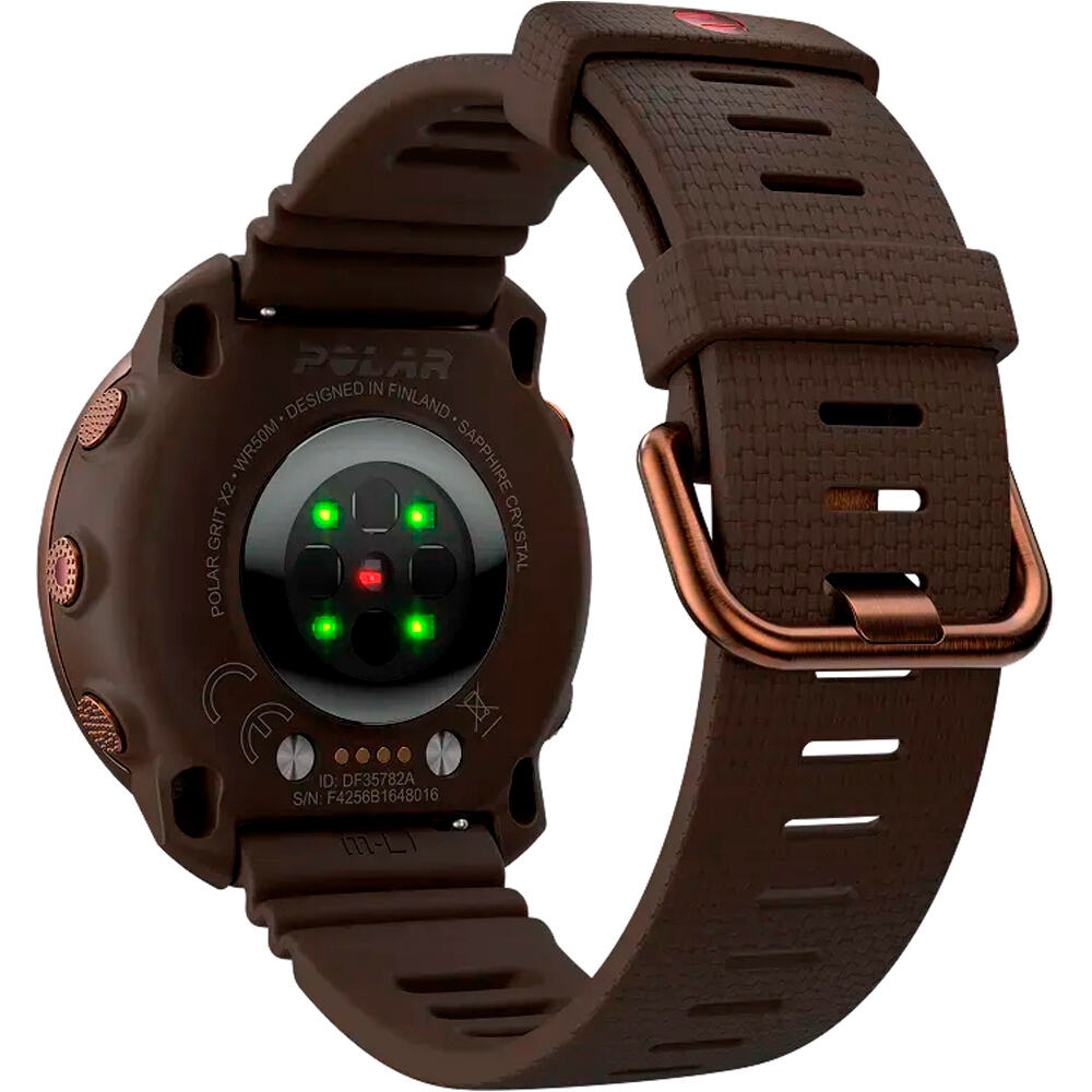 Polar pulsómetros con gps POLAR GRIT X2 BRN S-L 01