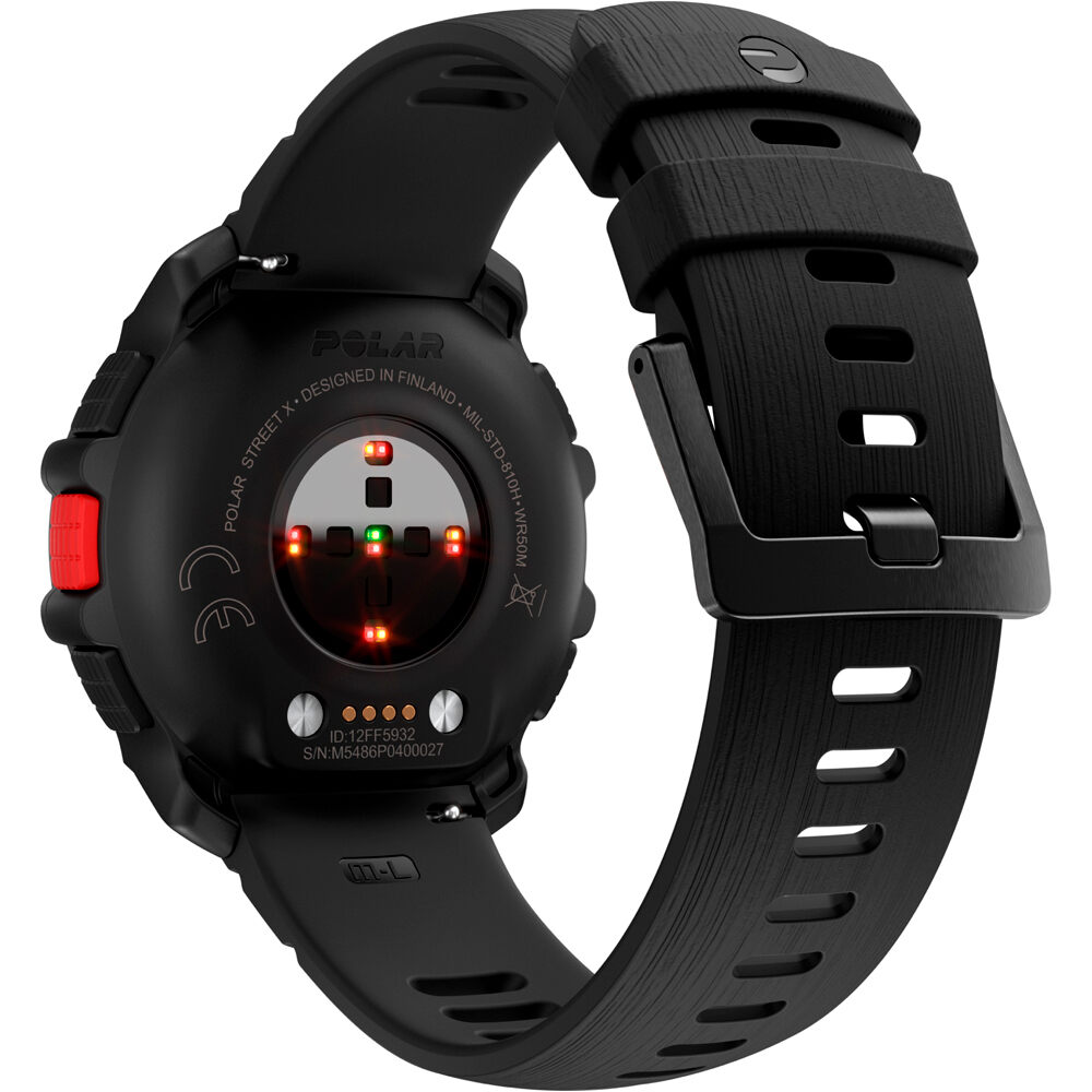 Polar pulsómetros con gps POLAR STREET X BLK S-L 01
