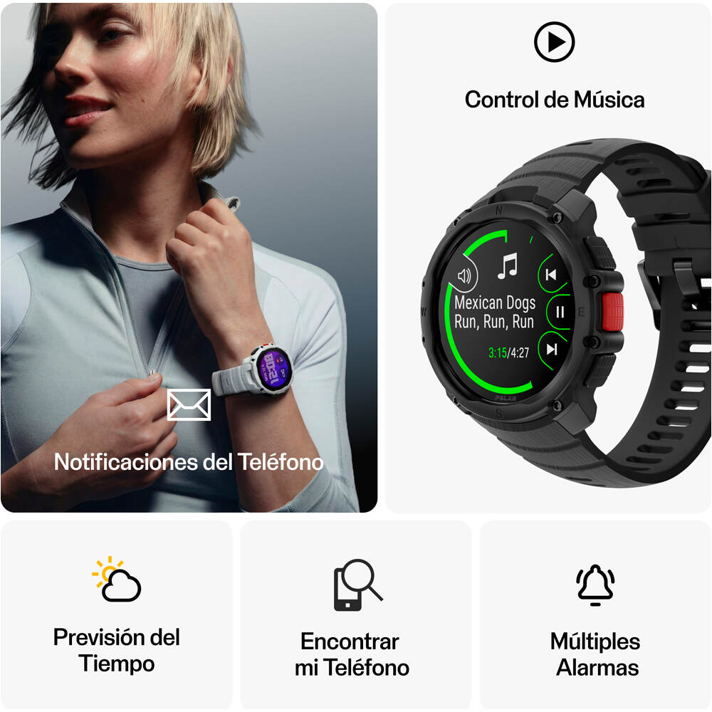 Polar pulsómetros con gps POLAR STREET X BLK S-L 18