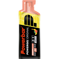 Powerbar energía instantánea CAJA POWERGEL Strawberry/Banana vista frontal