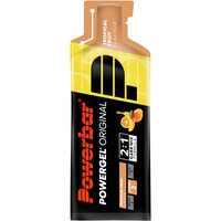 Powerbar energía instantánea PowerGel Tropical Fruit vista frontal