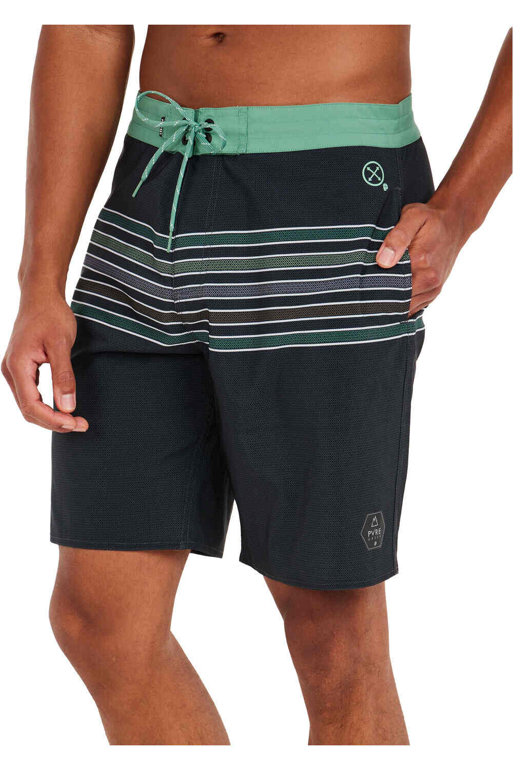 Protest bañador playa hombre PRTJACKER beachshort vista detalle