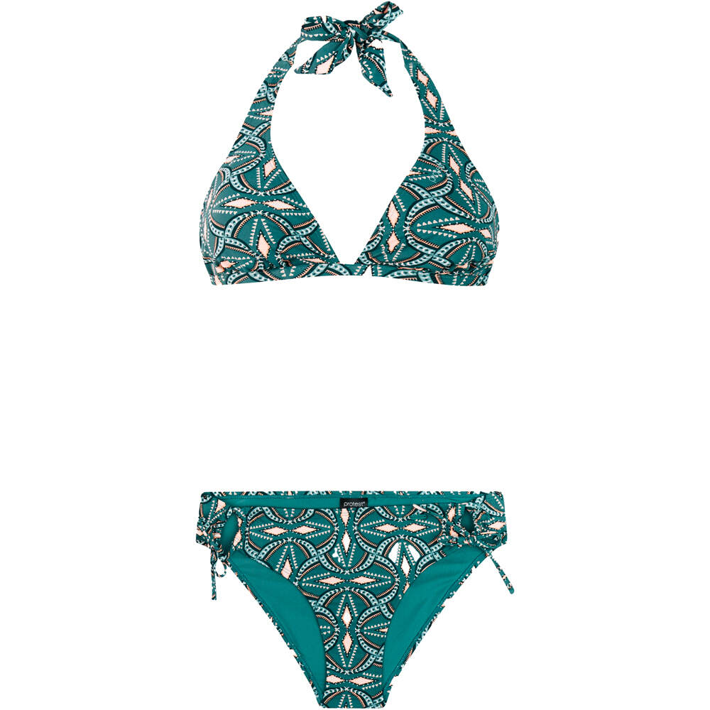 Protest bikinis mujer W FUNGI halter bikini C&D-cup vista detalle