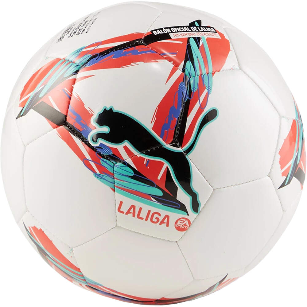 Puma balon fútbol LALIGA 25 MINI BL vista frontal