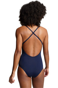 Puma bañador natación mujer WOMEN V-NECK CROSSBACK SWIMSUIT 1P vista trasera