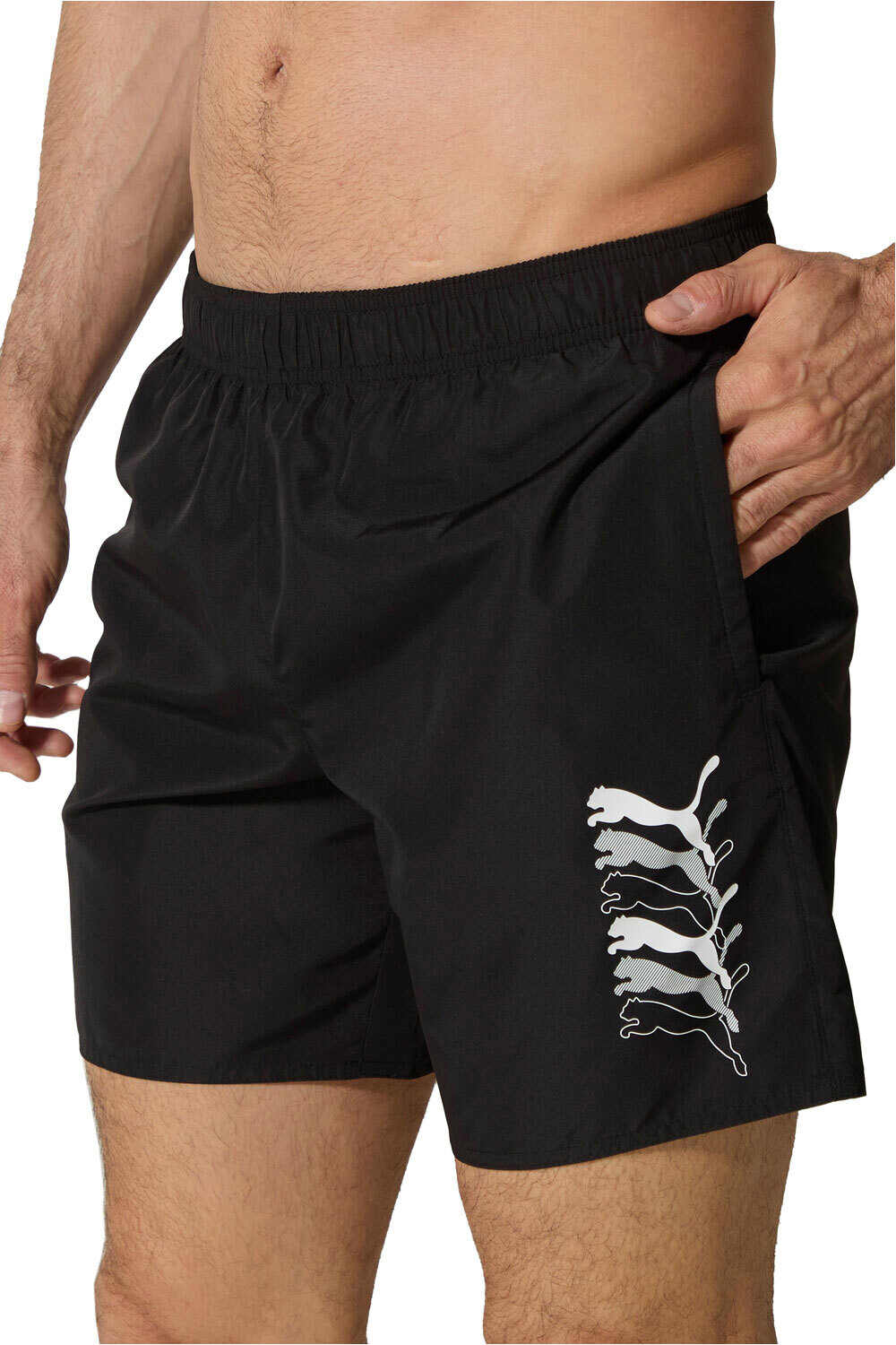 Puma bañador playa hombre PUMA SWIM MEN CATS MID vista frontal