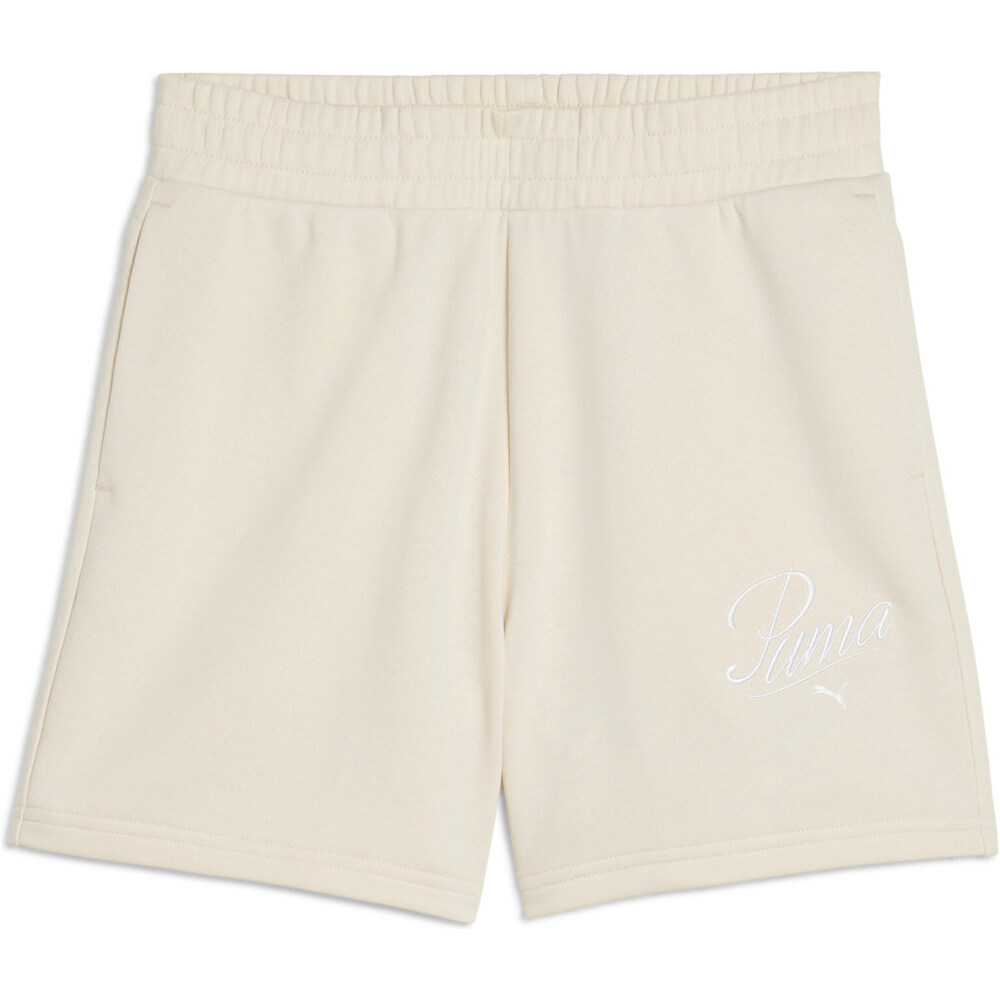 Puma bermuda mujer ESS SCRIPT High-Wais 04