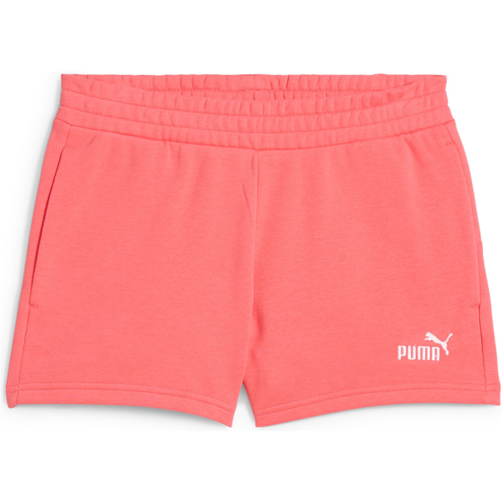 Puma bermuda mujer ESS Small No. 1 Logo 4 Shorts TR (s) vista detalle