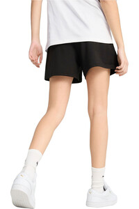 Puma bermuda mujer ESS Small No 1 Logo vista trasera