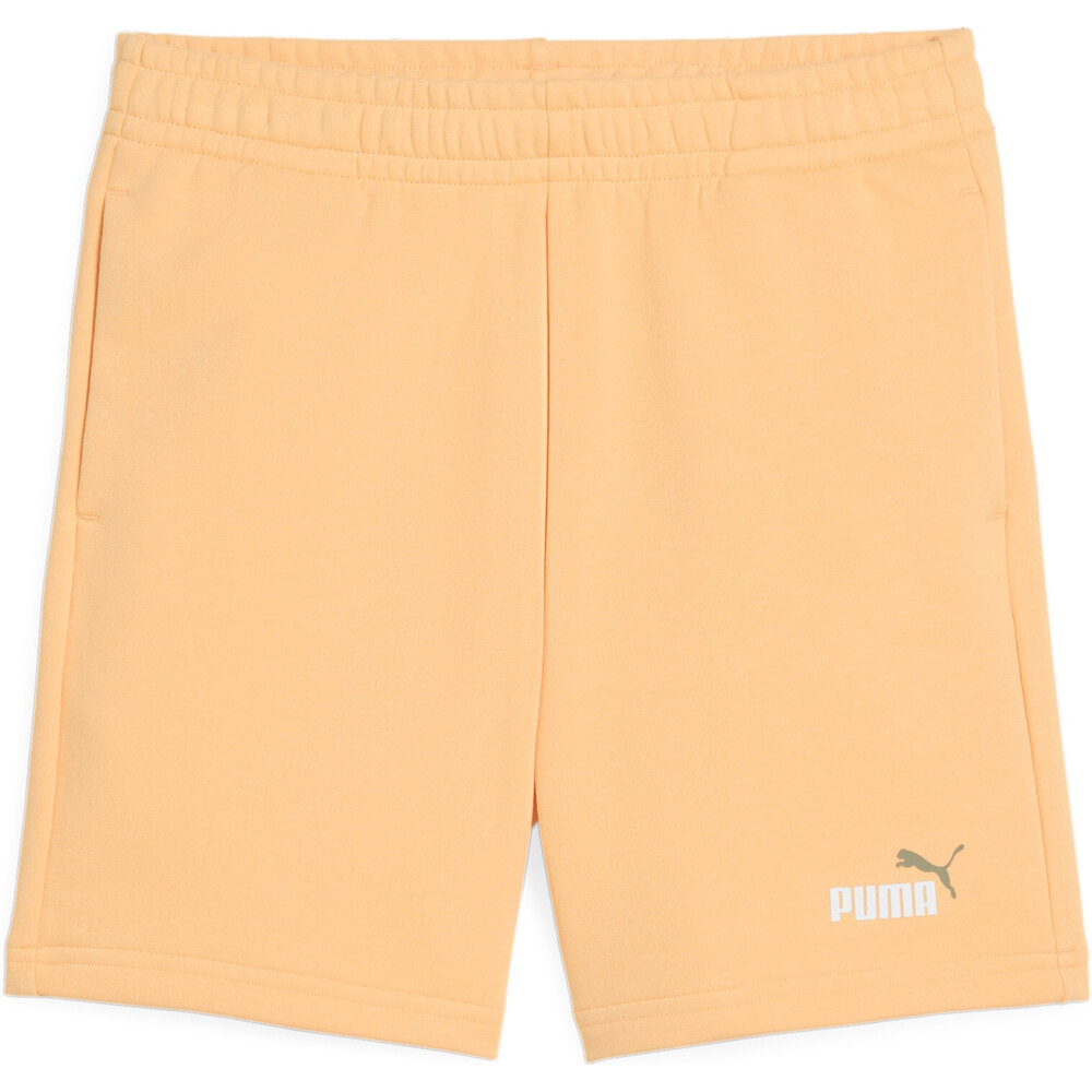 Puma bermuda niño ESS 2 COLOR No. 1 Logo Shorts TR B vista frontal