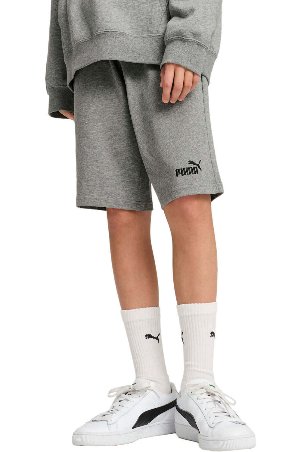 Puma bermuda niño ESS No. 1 Logo Jerse vista frontal