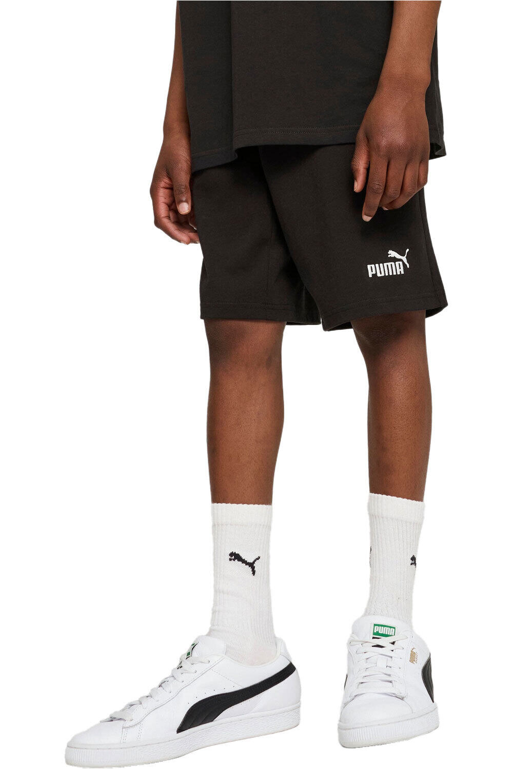 Puma bermuda niño X_ESS No. 1 Logo Jerse vista frontal