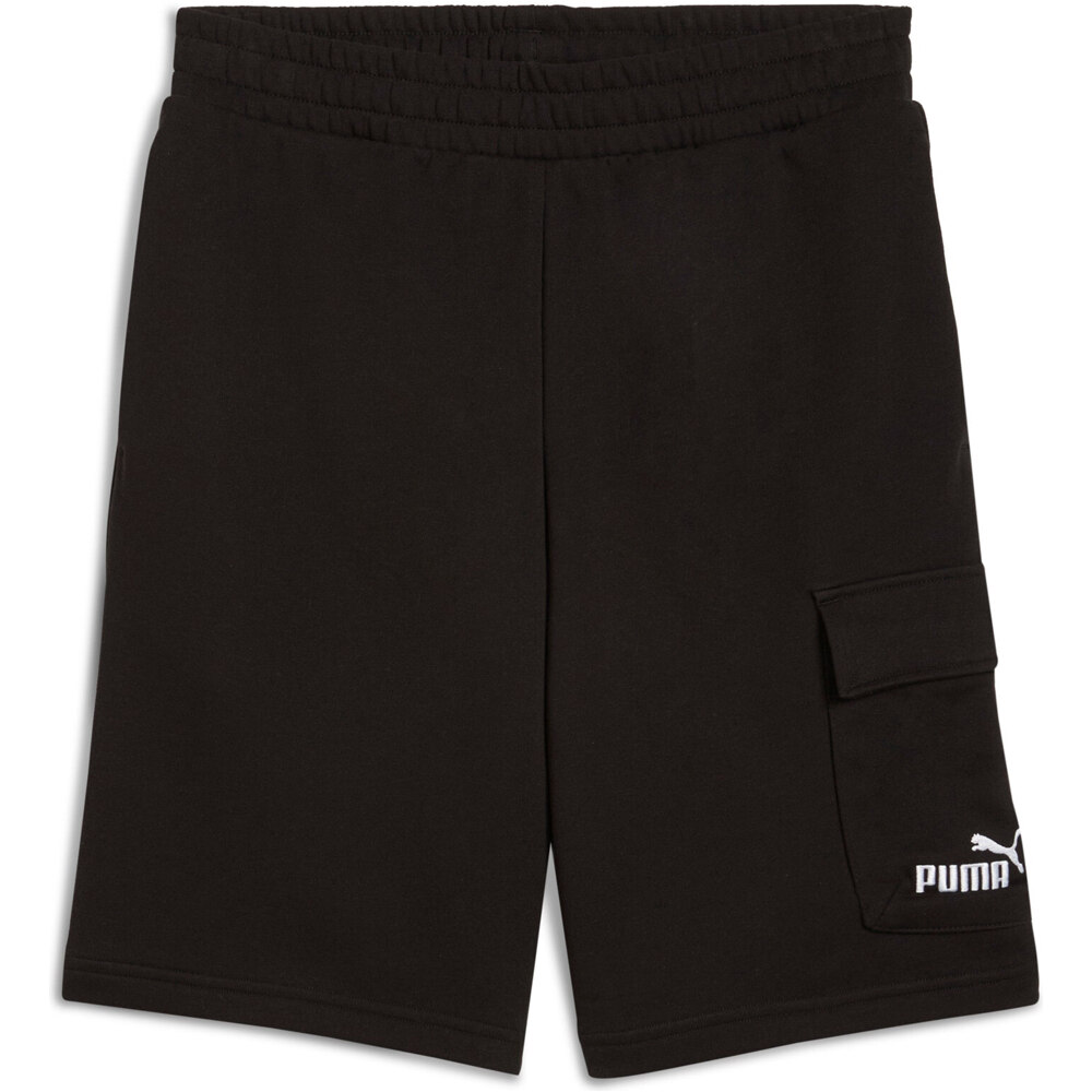 Puma bermudas hombre ESS No. 1 Logo Cargo Shorts 10 TR vista detalle