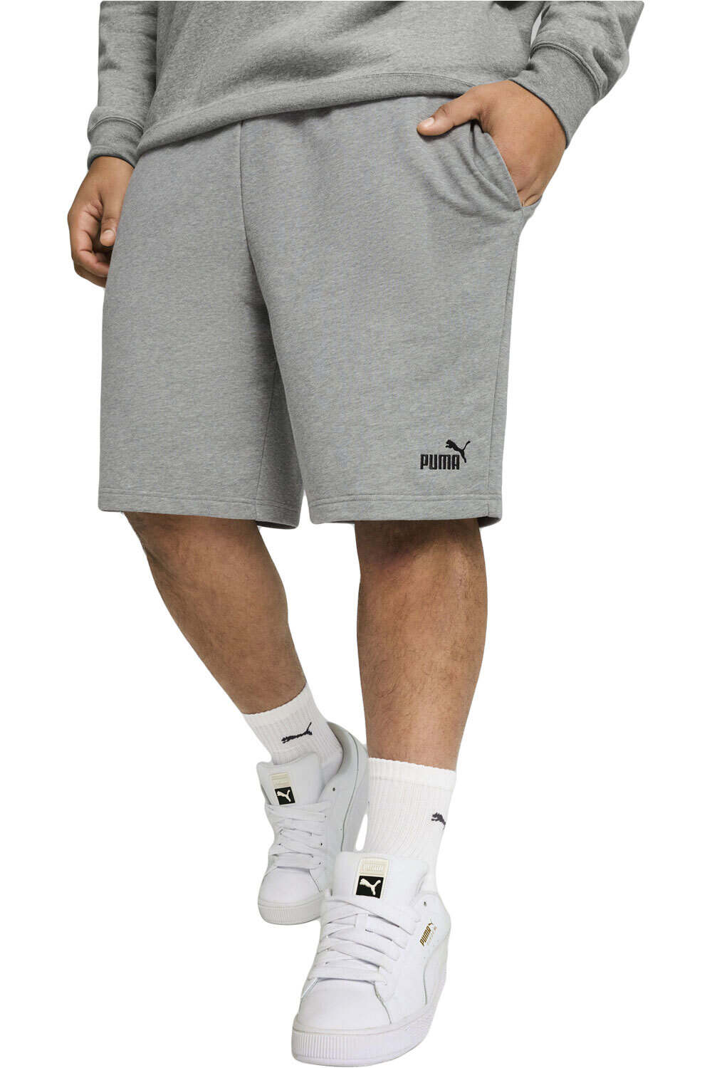 Puma bermudas hombre ESS No. 1 Logo Shorts 10 vista frontal