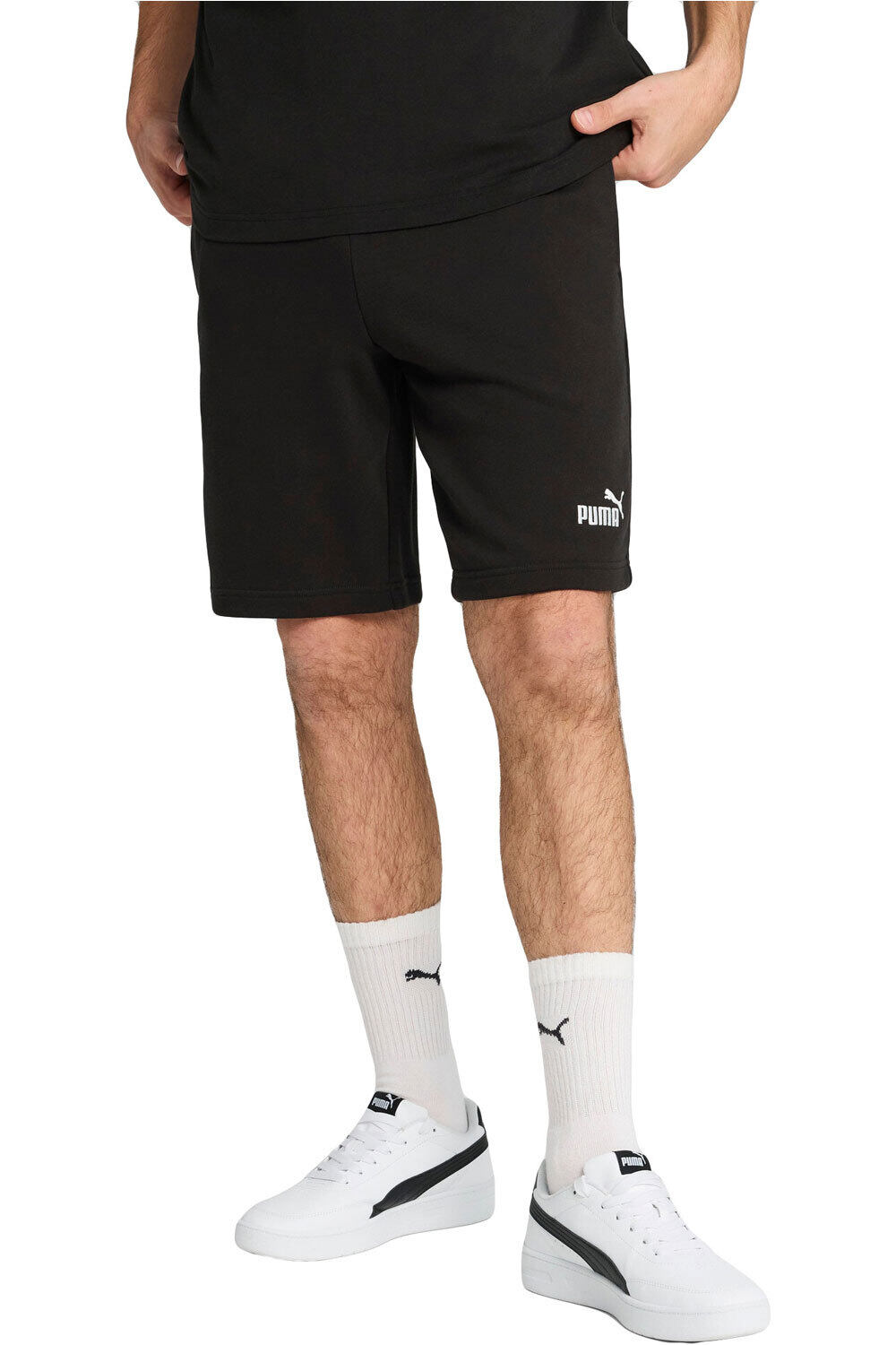 Puma bermudas hombre ESS No. 1 Logo Slim vista frontal