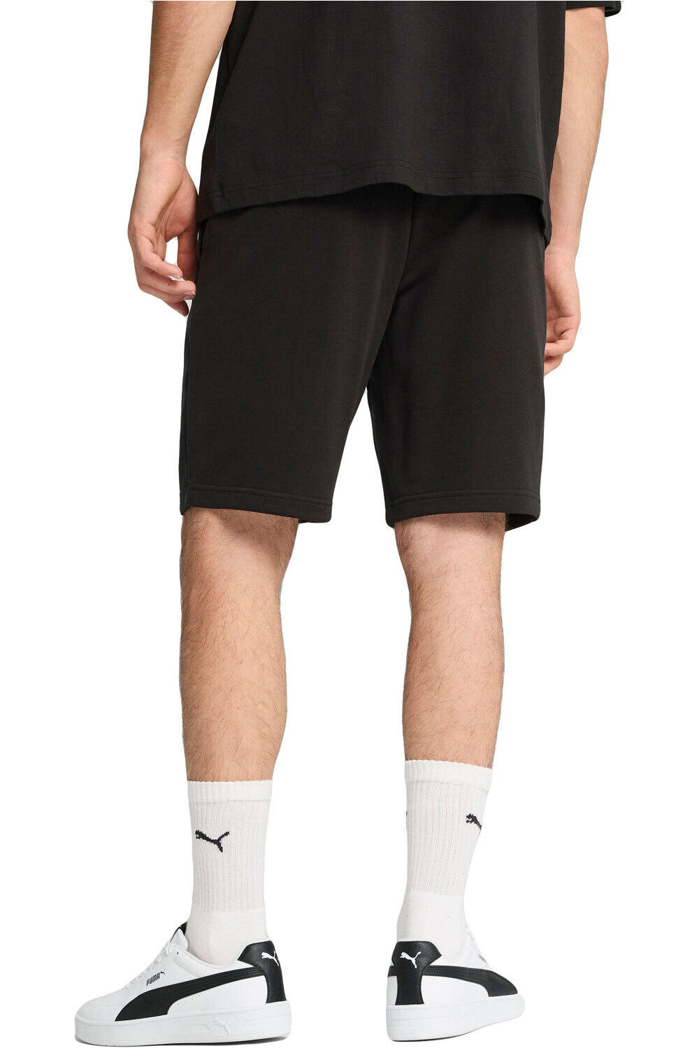 Puma bermudas hombre ESS No. 1 Logo Slim vista trasera