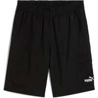 Puma bermudas hombre ESS No. 1 Logo Woven Cargo Shorts 9 vista detalle