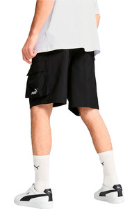 Puma bermudas hombre ESS No. 1 Logo Woven Cargo Shorts 9 vista trasera
