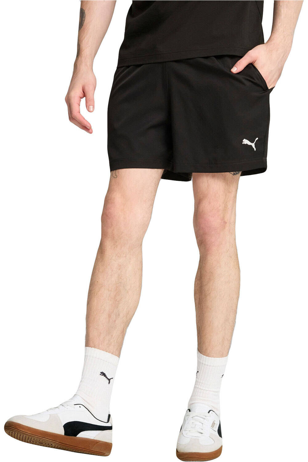 Puma bermudas hombre ESS Woven Shorts 5 vista frontal