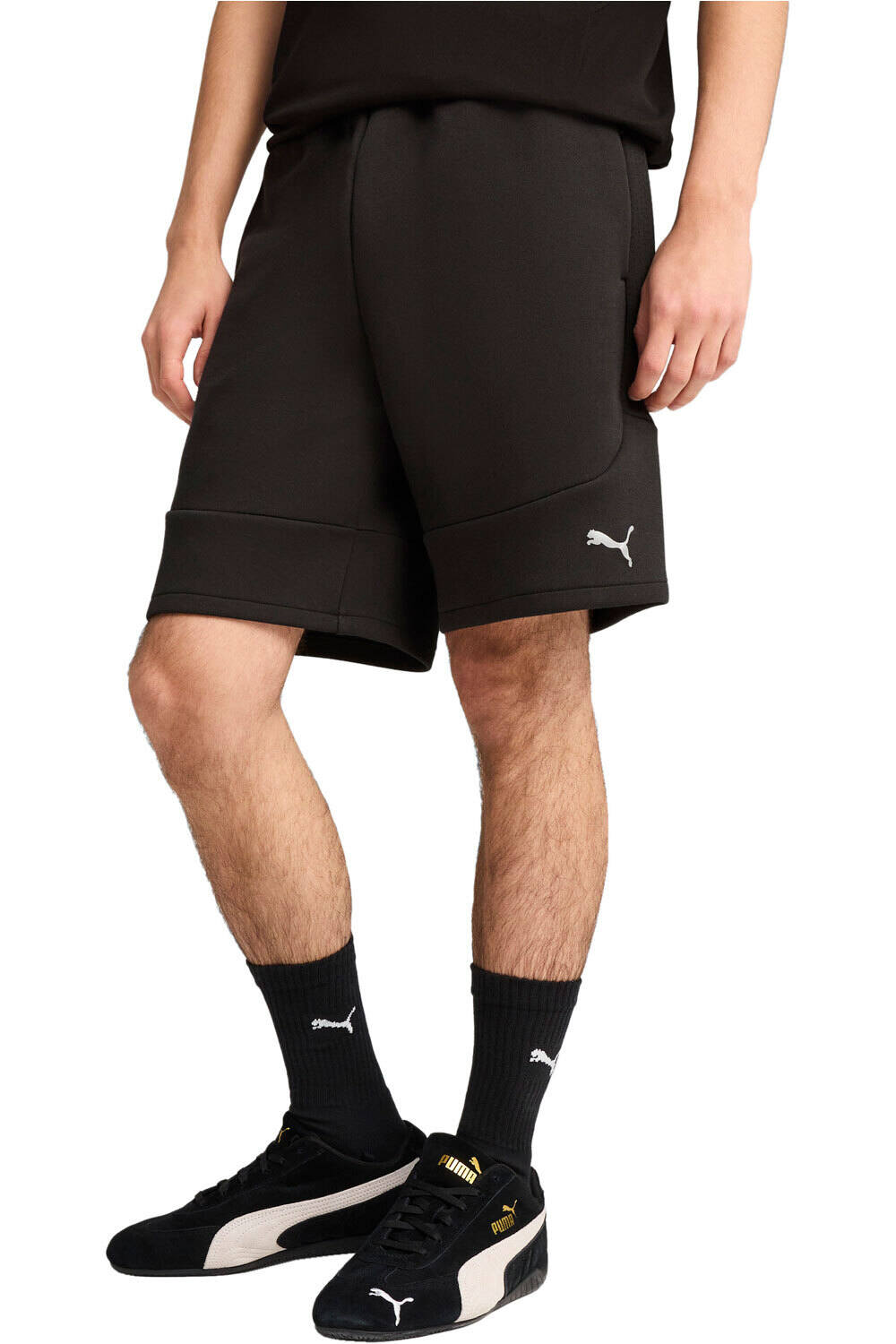 Puma bermudas hombre EVOSTRIPE Shorts 8 vista frontal