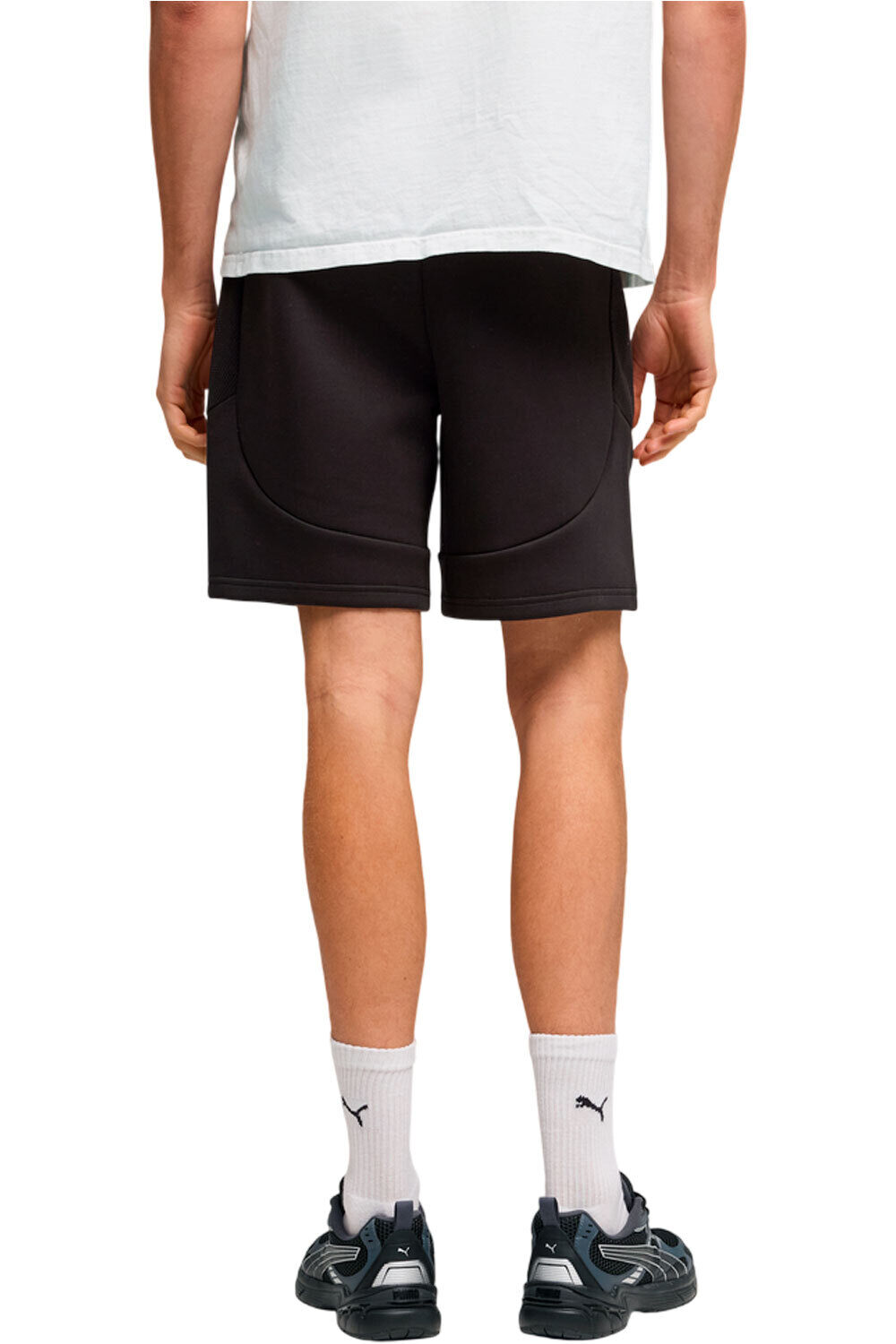 Puma bermudas hombre EVOSTRIPE Shorts DK vista trasera