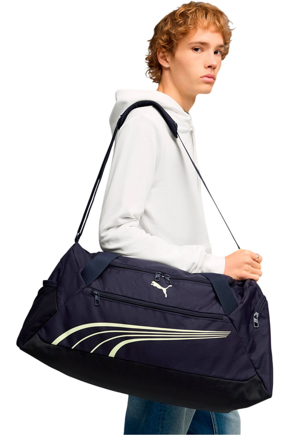 Puma bolsas deporte PUMA FUNDAMENTAL Med vista frontal