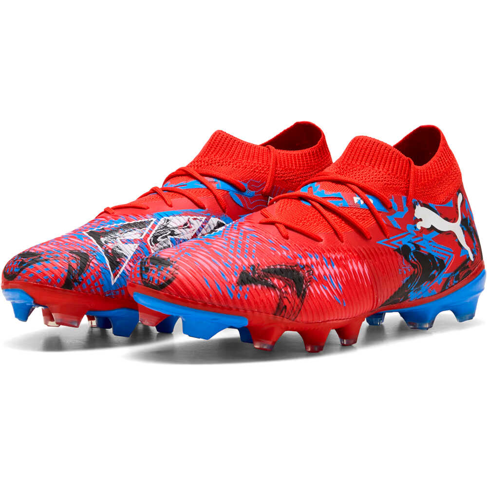 Puma botas de futbol cesped artificial FUTURE 8 MATCH PLAYMAKERS FG/AG RO lateral interior