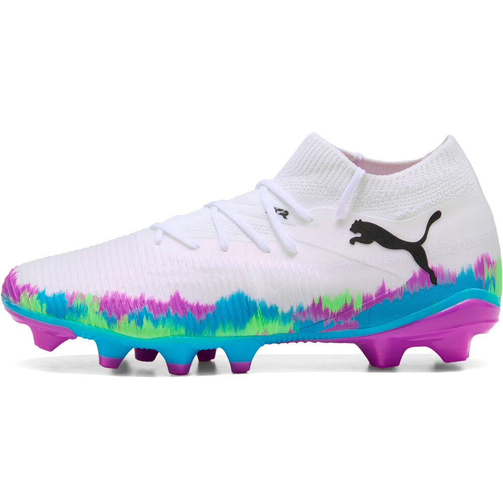 Puma botas de futbol cesped artificial FUTURE 8 MATH BRILLANCE FG/AG WMN lateral exterior
