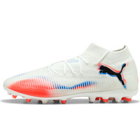 Puma botas de futbol cesped artificial FUTURE 8 PRO MG BLNA lateral exterior