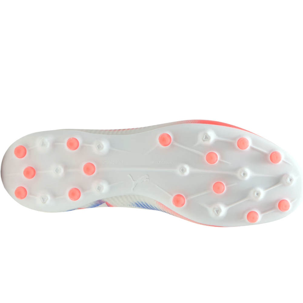 Puma botas de futbol cesped artificial FUTURE 8 PRO MG BLNA vista trasera