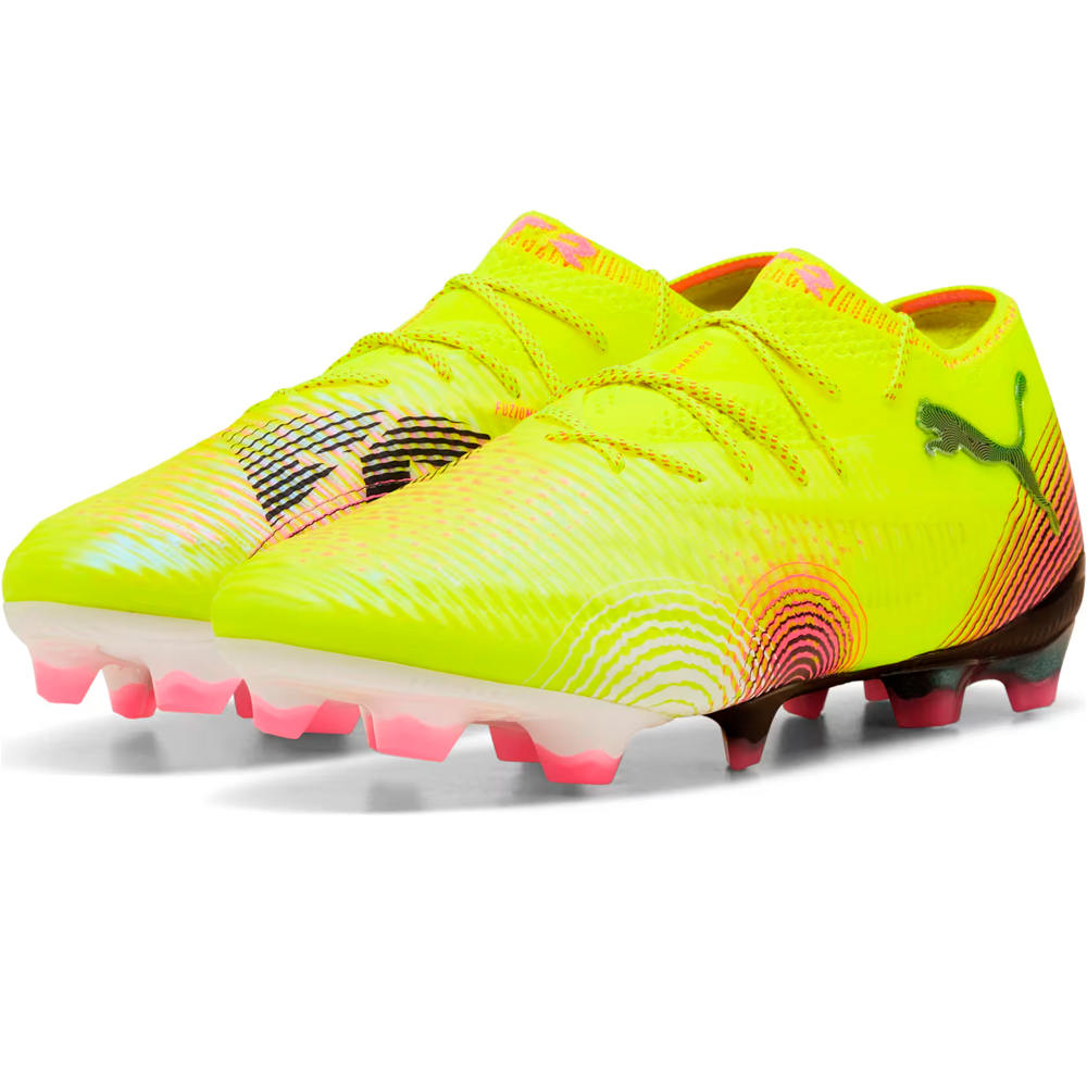 Puma botas de futbol cesped artificial FUTURE 8 ULTIMATE Low FG lateral interior