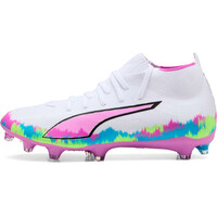 Puma botas de futbol cesped artificial ULTRA 6 MATCH+ BRILLANCE FG/AG WMN lateral exterior