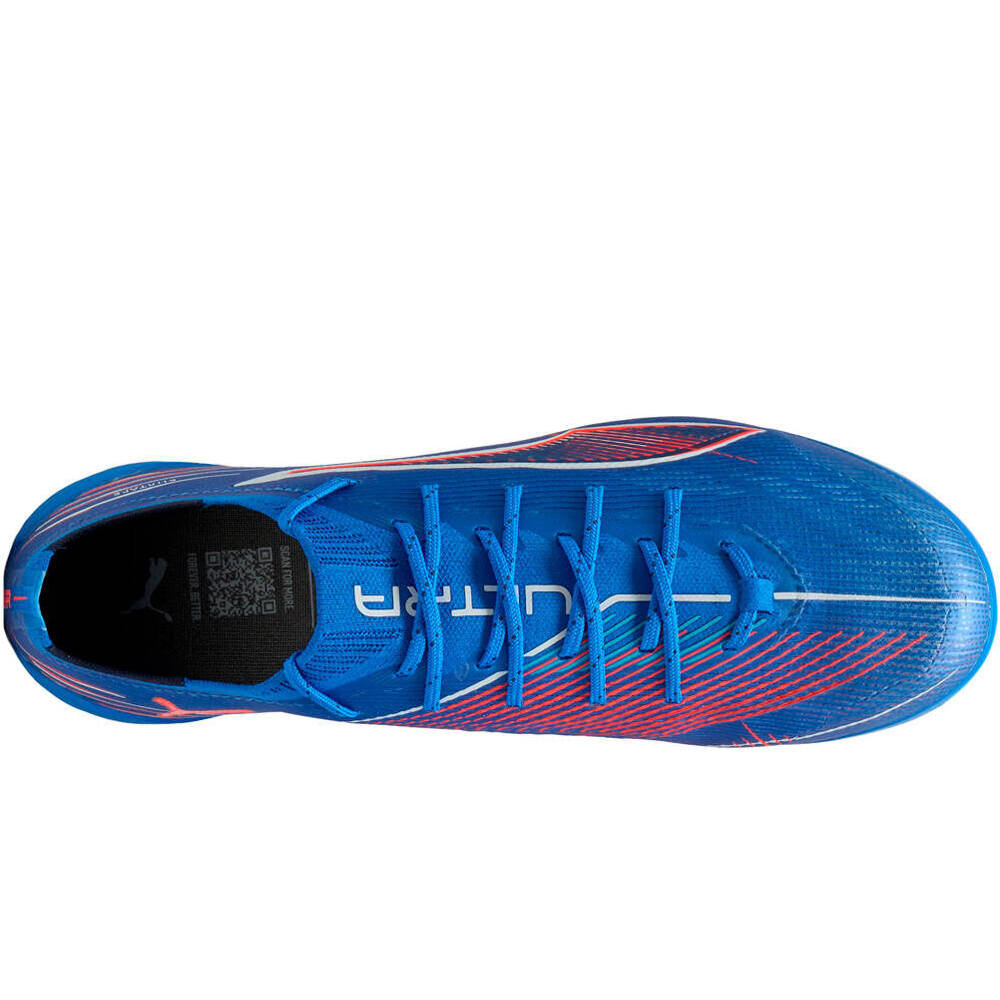 Puma botas de futbol cesped artificial ULTRA 6 ULTIMATE AG AZ vista superior