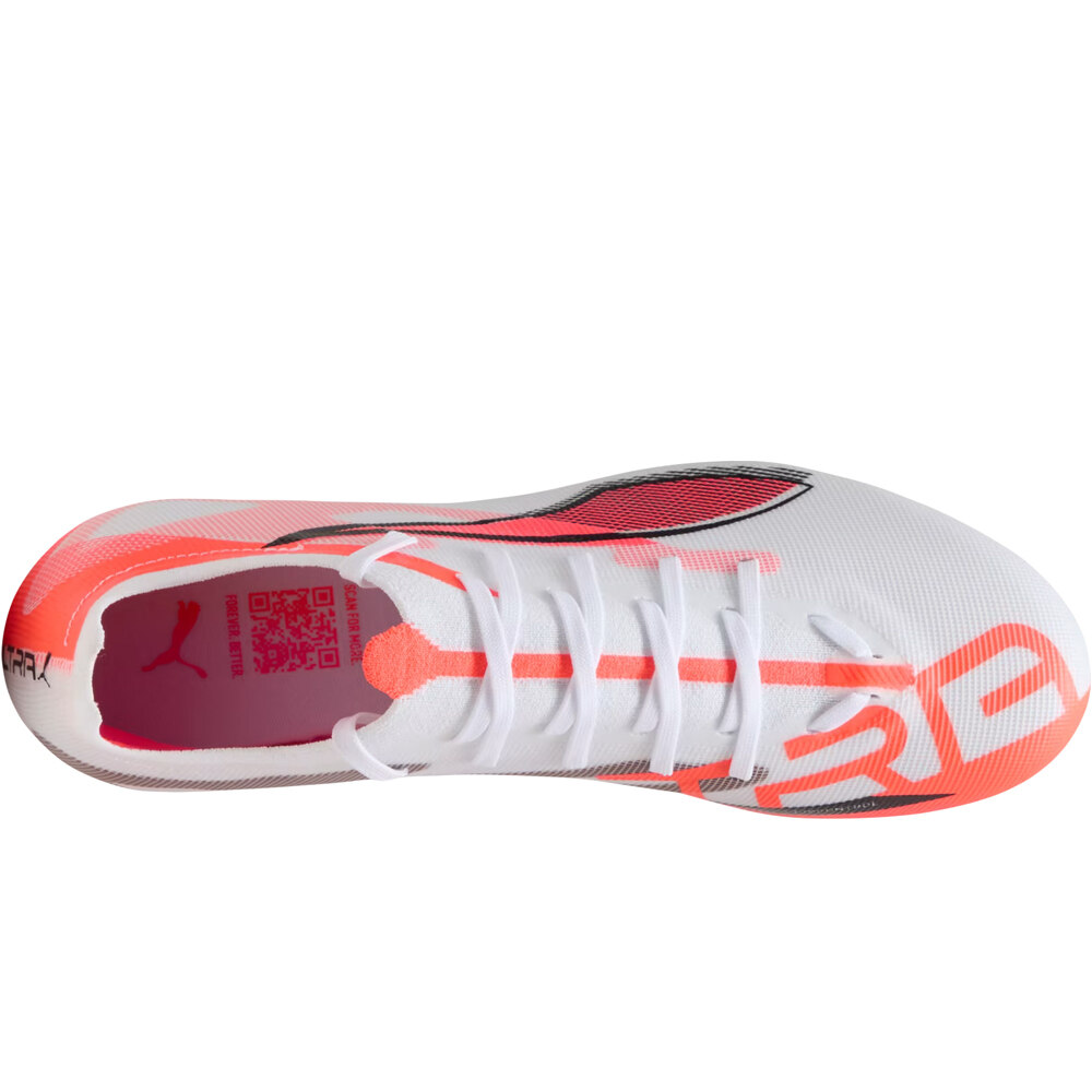 Puma botas de futbol cesped natural ULTRA 5 MATCH MxSG vista superior