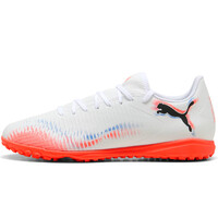 Puma botas de futbol multitaco y terreno duro FUTURE 8 PLAY TT BLNA lateral exterior