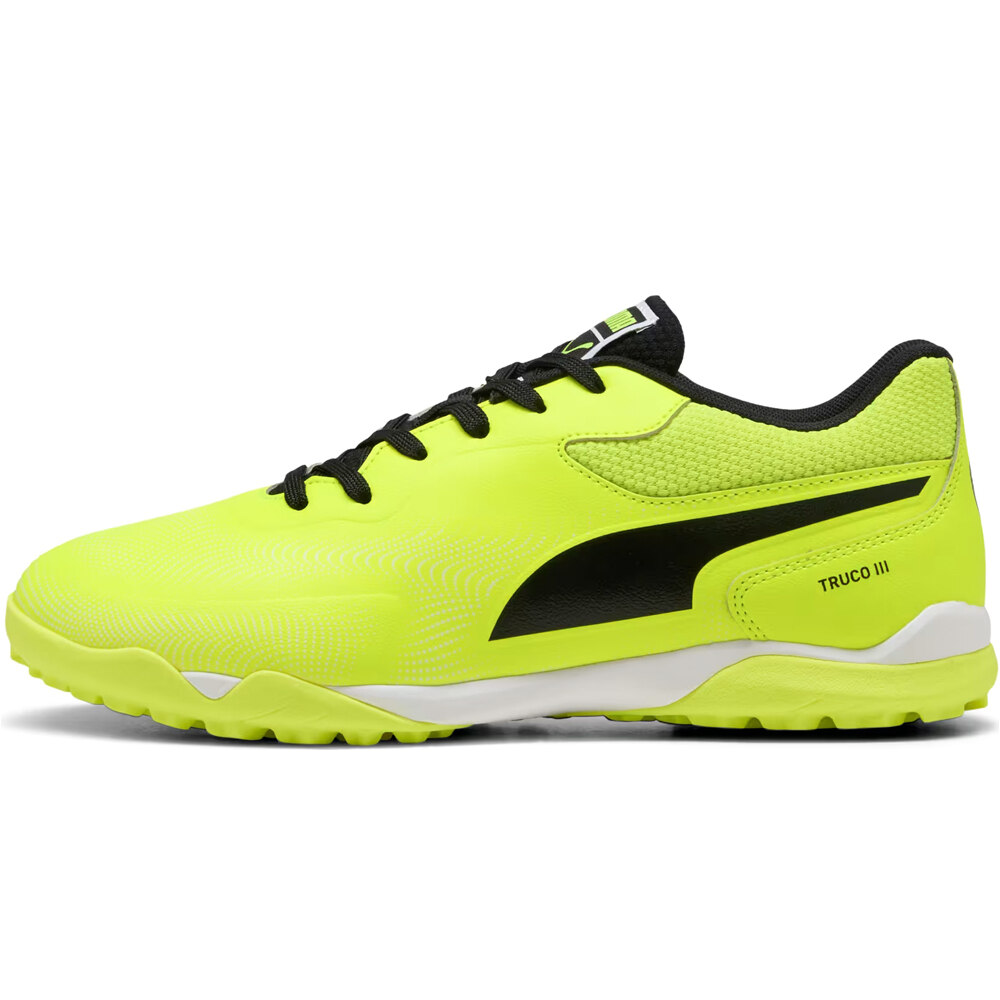 Puma botas de futbol multitaco y terreno duro TRUCO III TT lateral exterior